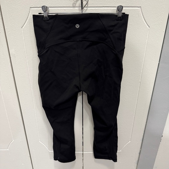 Lululemon Black Train Times Crop *21" - Picture 6 of 14